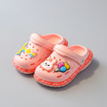 Summer Children Garden Clogs Shoes Boys&Girls Beach Sandal Kids Lightweight Breathable Cute Cartoon Slip Baby Slippers